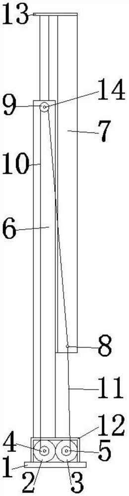 Non-rotating telescopic rod