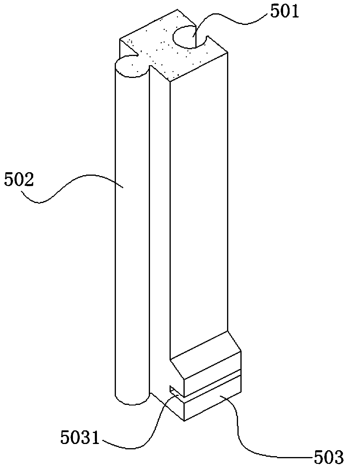 High-molecular plastic assembly type pipe gallery and construction method thereof