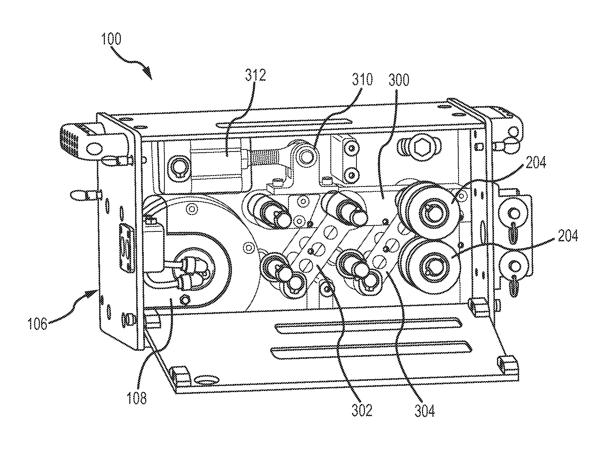 Flexible tube cleaning lance drive apparatus