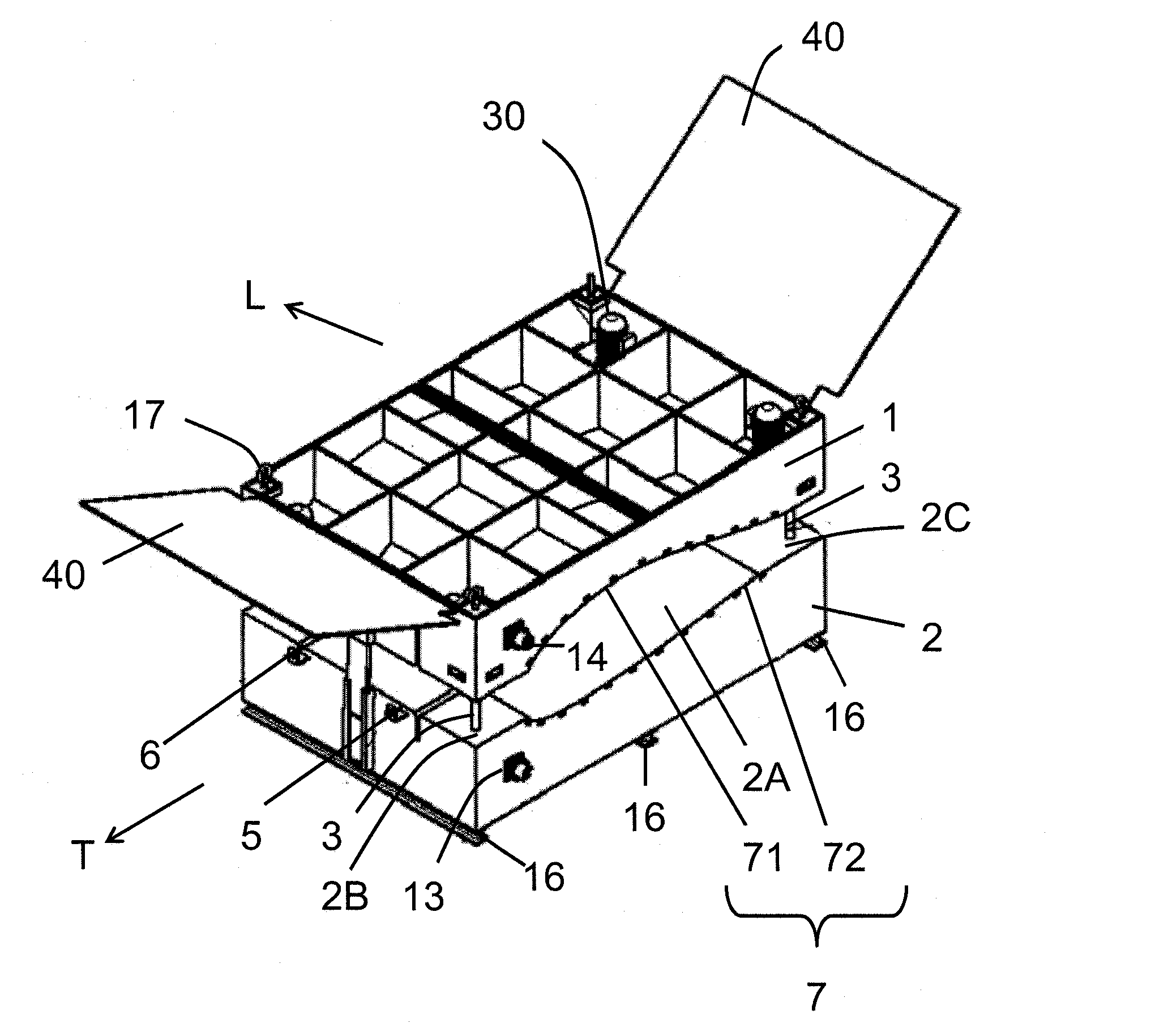 Apparatus for assembling blade sections