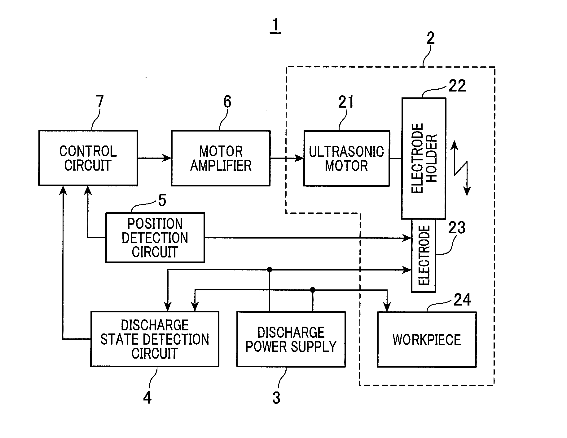 Electrical discharge machine and method for manufacturing machined object using the same