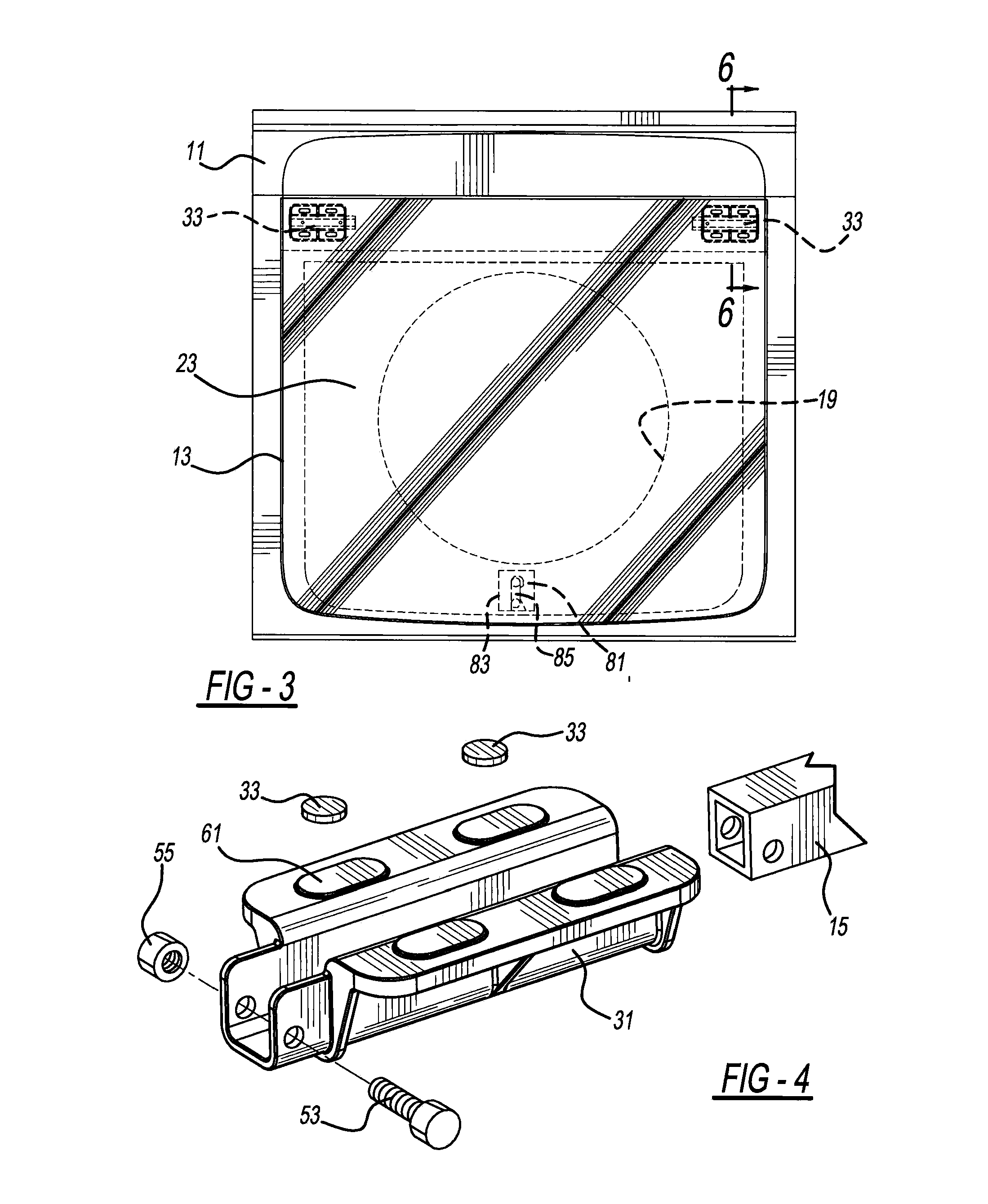 Appliance apparatus including a bonded bracket