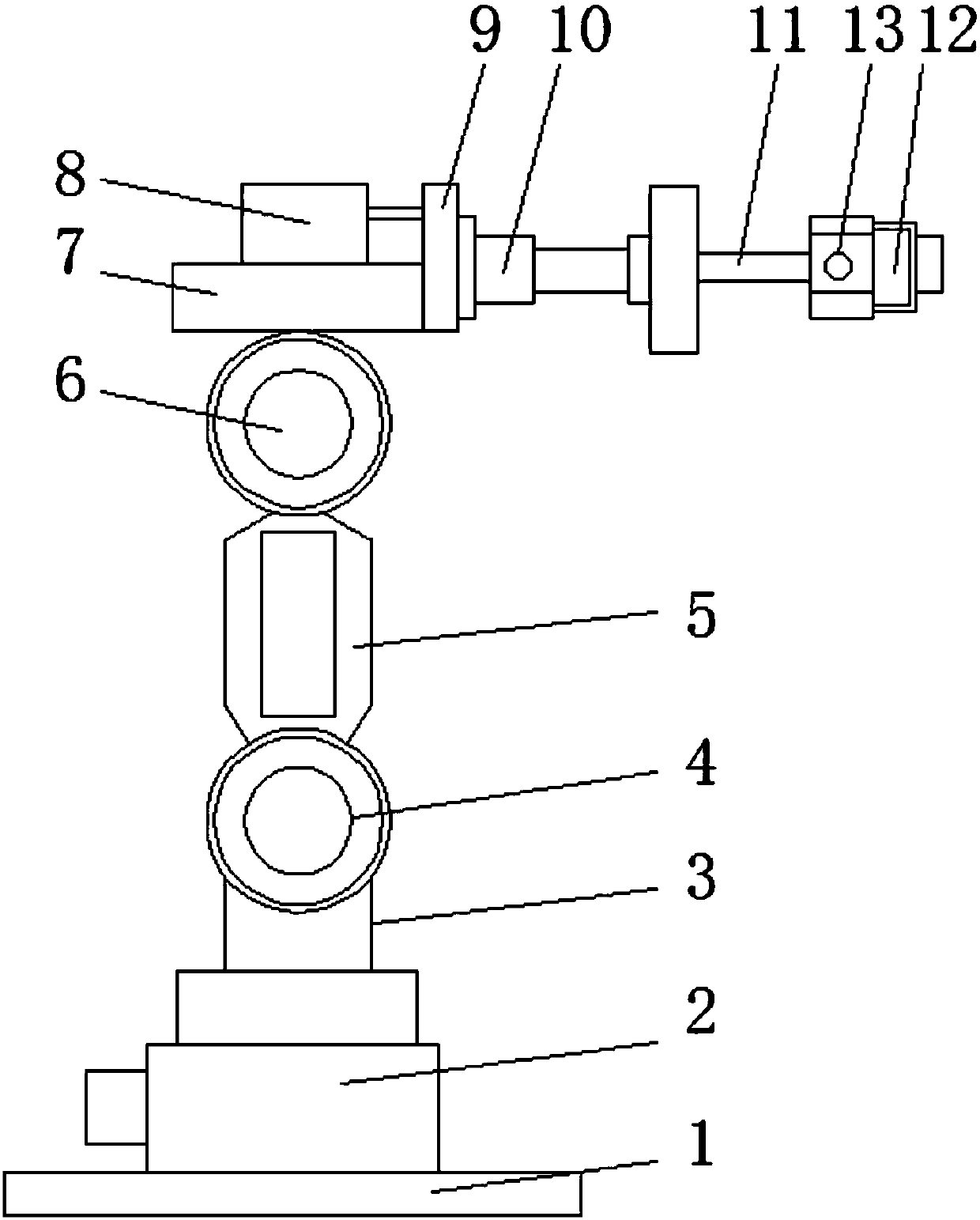 Six-joint industrial robot