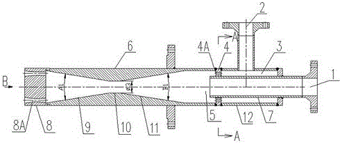 Feed atomizing nozzle for catalytic cracking