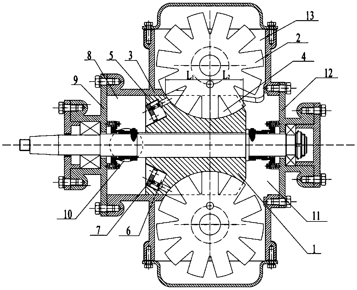 A cp type single screw pump