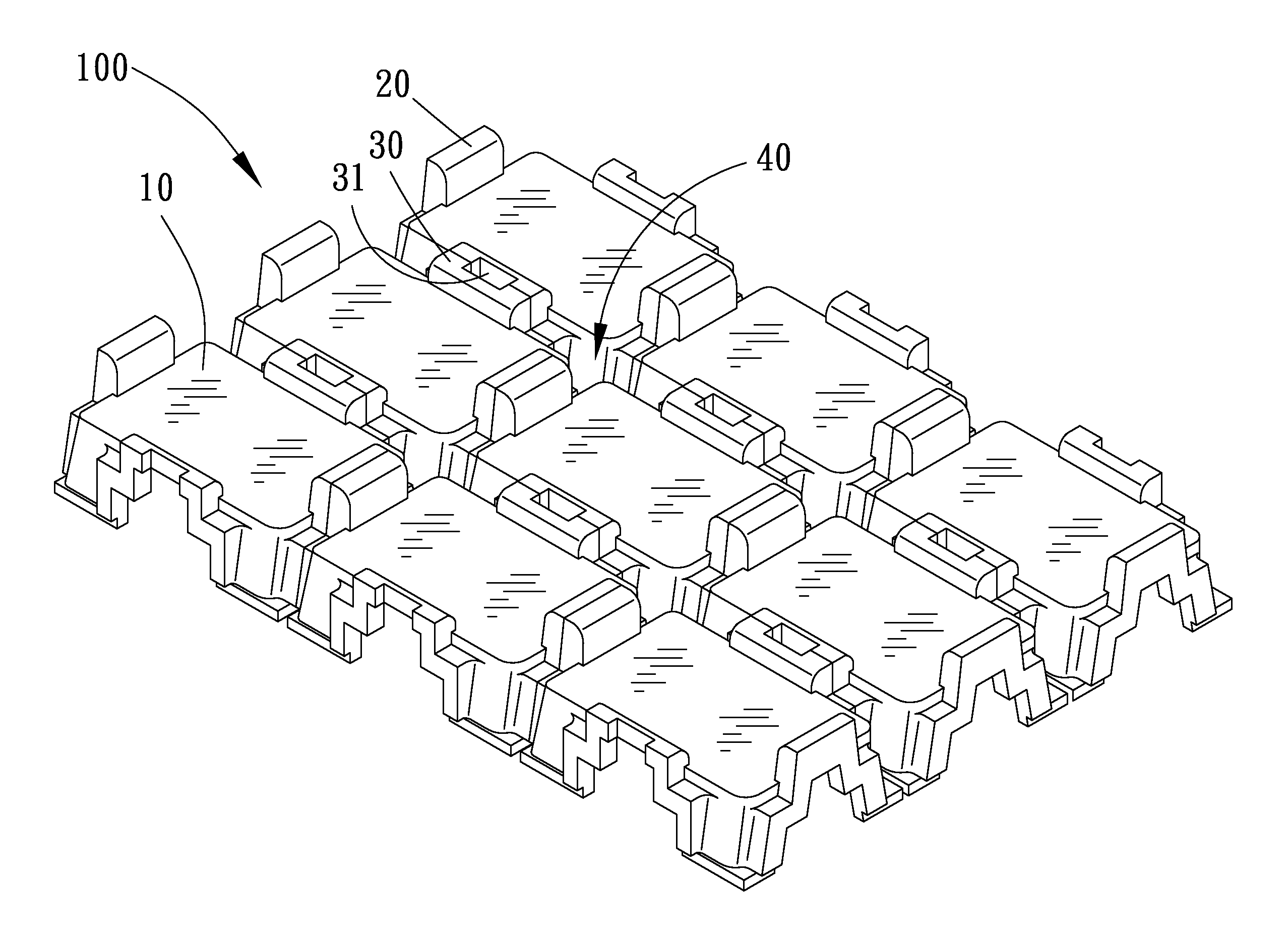 Chip Carrying Tray