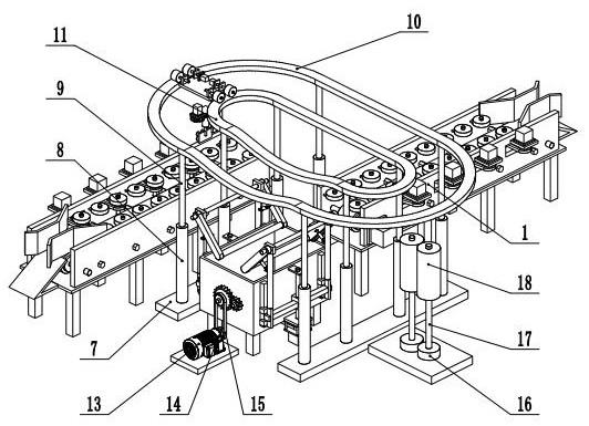 Deformer iron core cleaning device