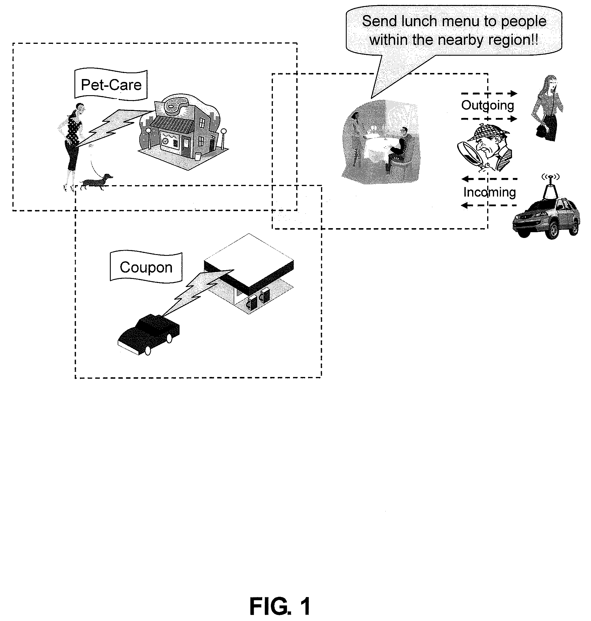 Processing method of data stream using border monitoring query