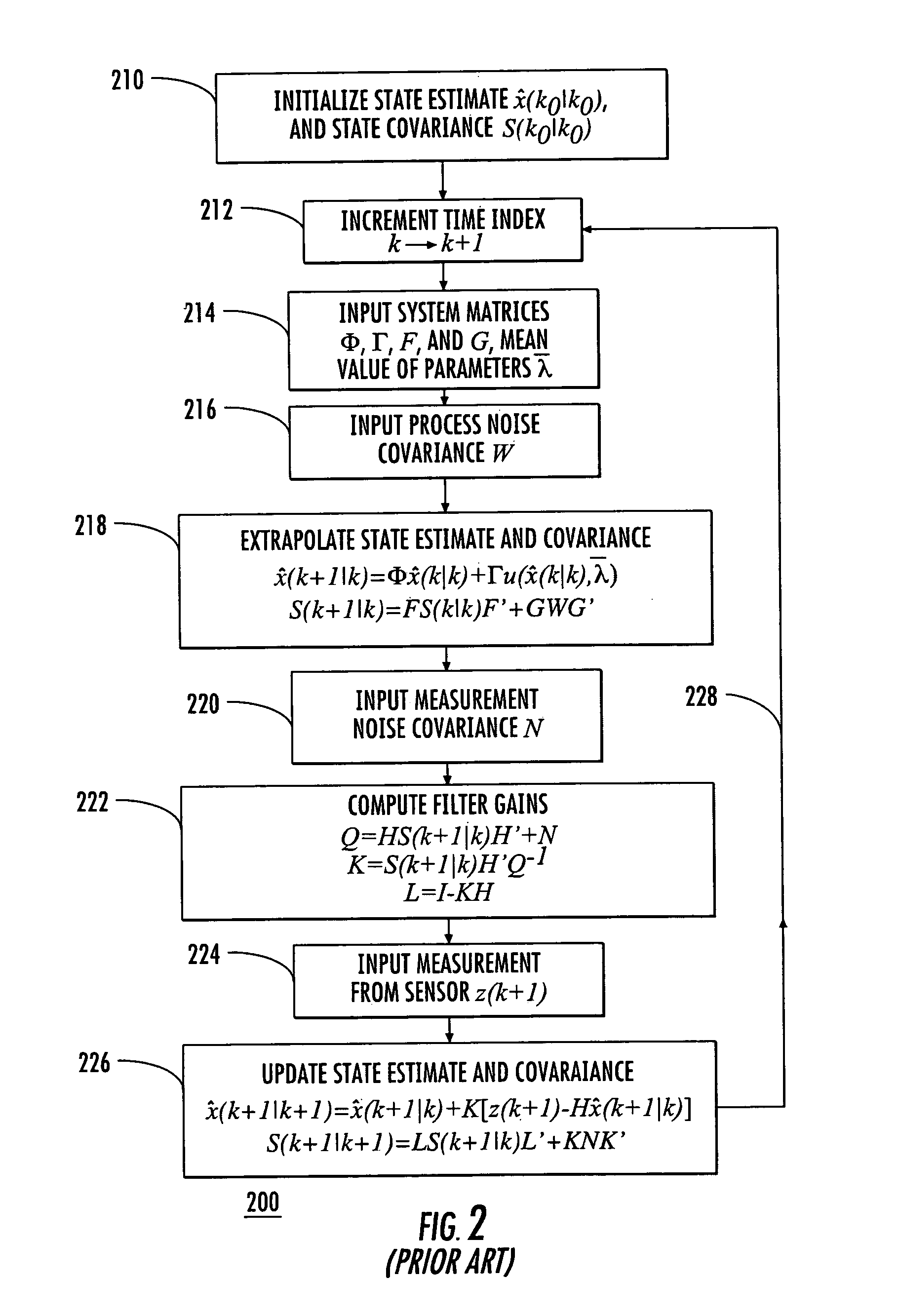 Reduced state estimator for systems with physically bounded parameters