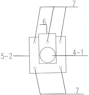 Steel pipe column concrete pumping and jacking forming matching system