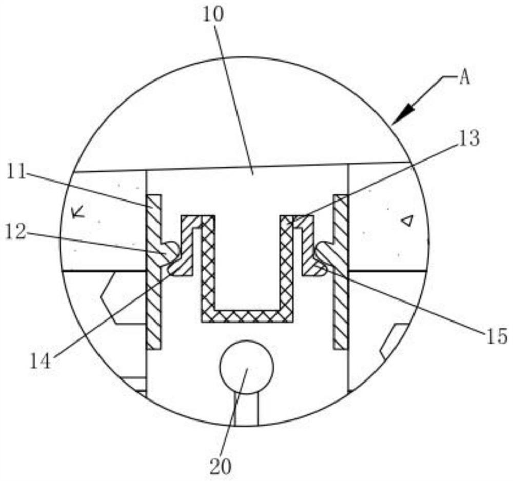 A road surface structure near water and its construction method