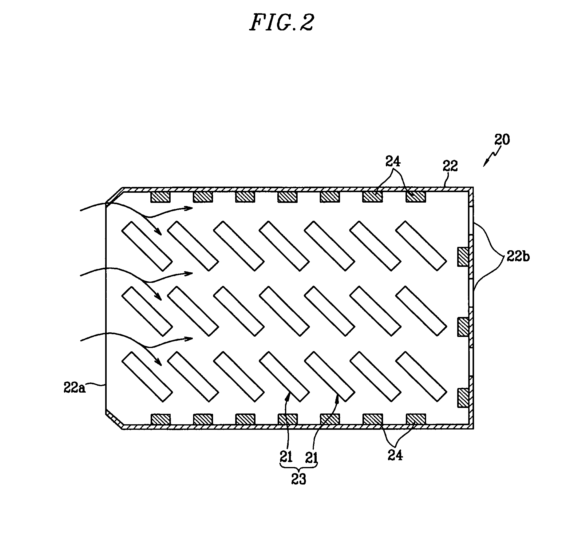 Rechargeable battery module having a cooling mechanism