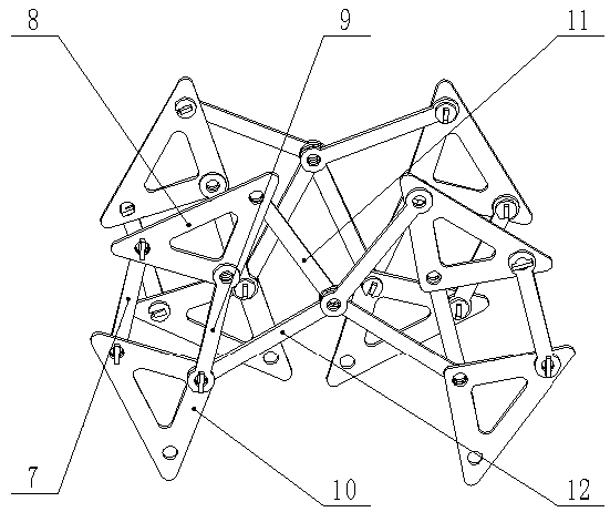 Spliced plate type dinosaur toy device