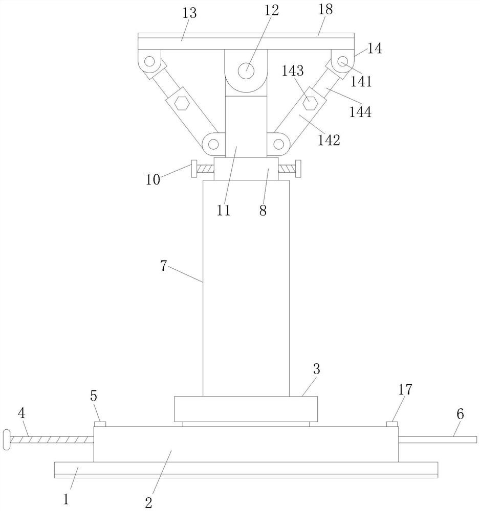 Stable supporting structure for building steel structure