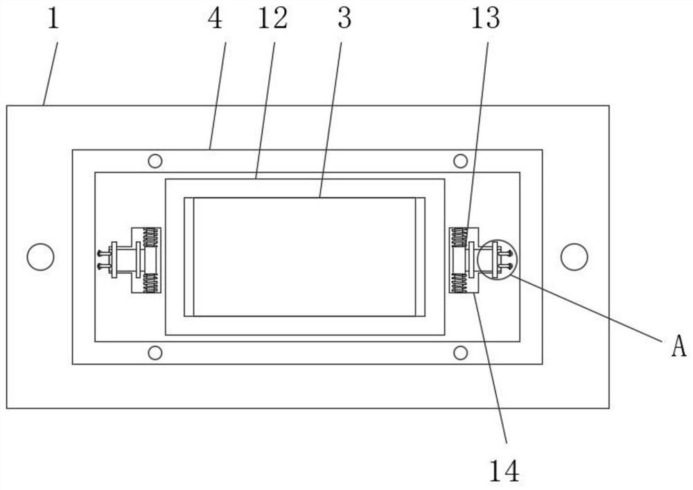 Automobile part positioning and stamping die