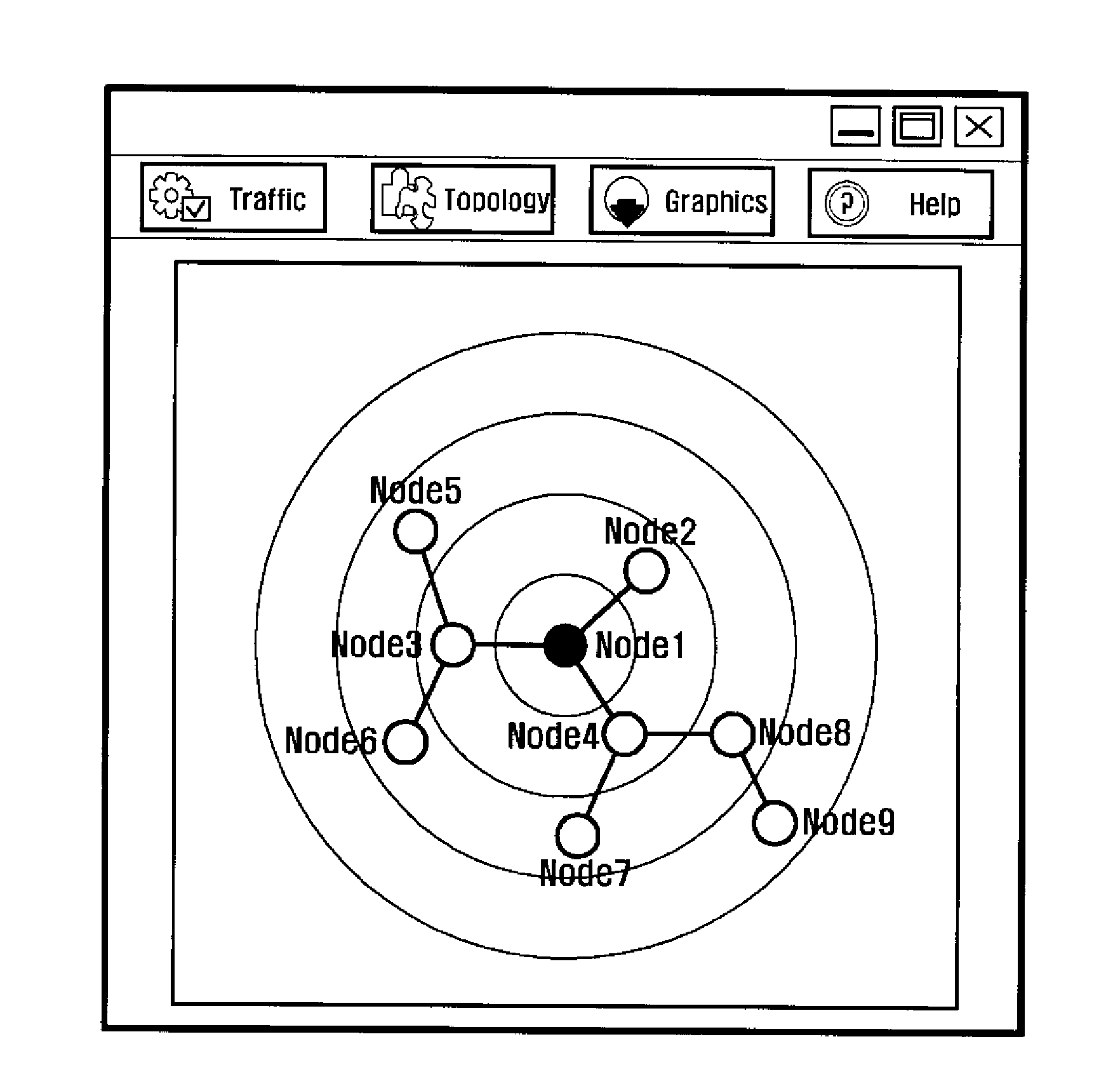 Method, apparatus and system for displaying topology information of wireless sensor network