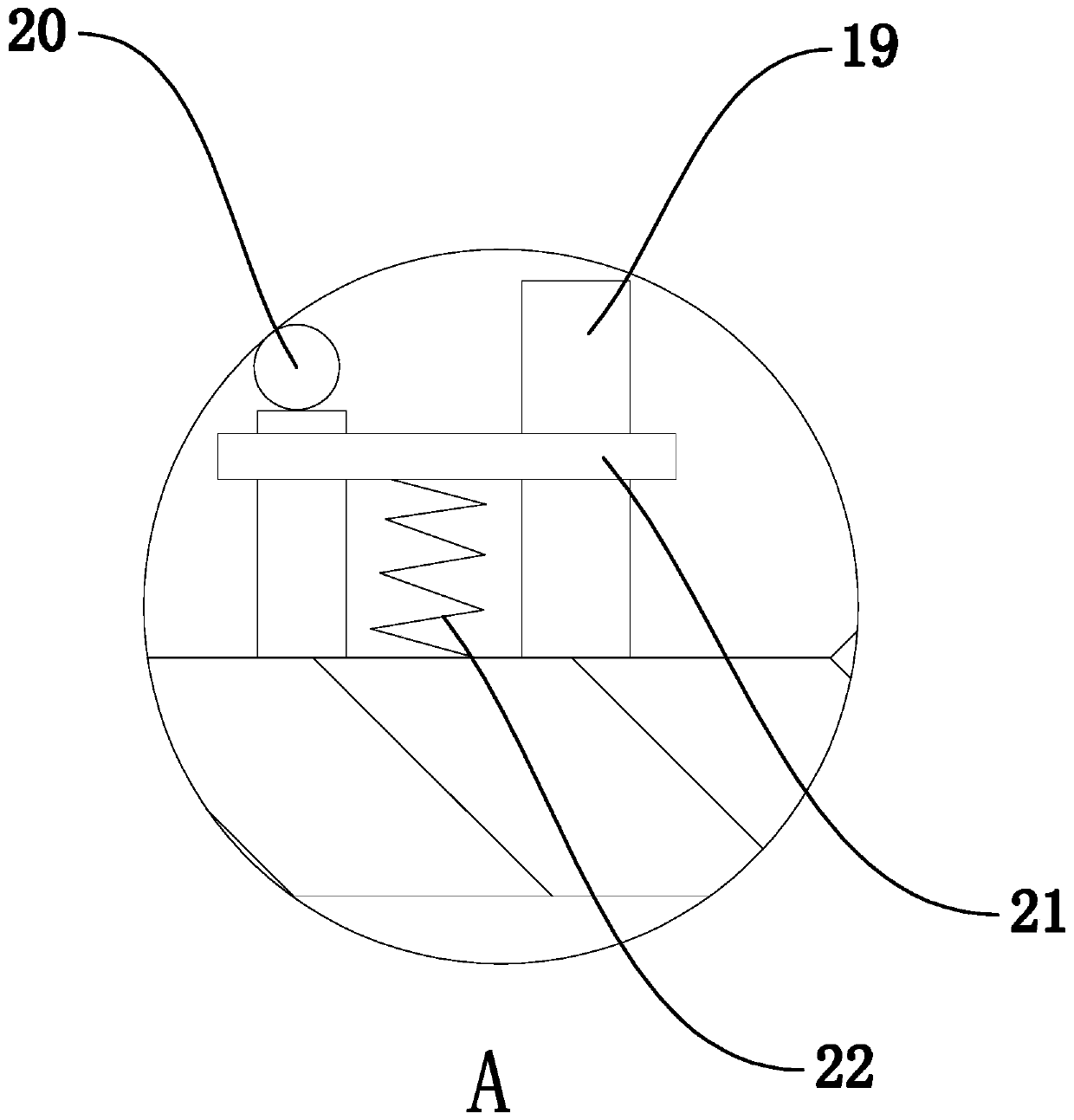 Pile head structure for softening of leather