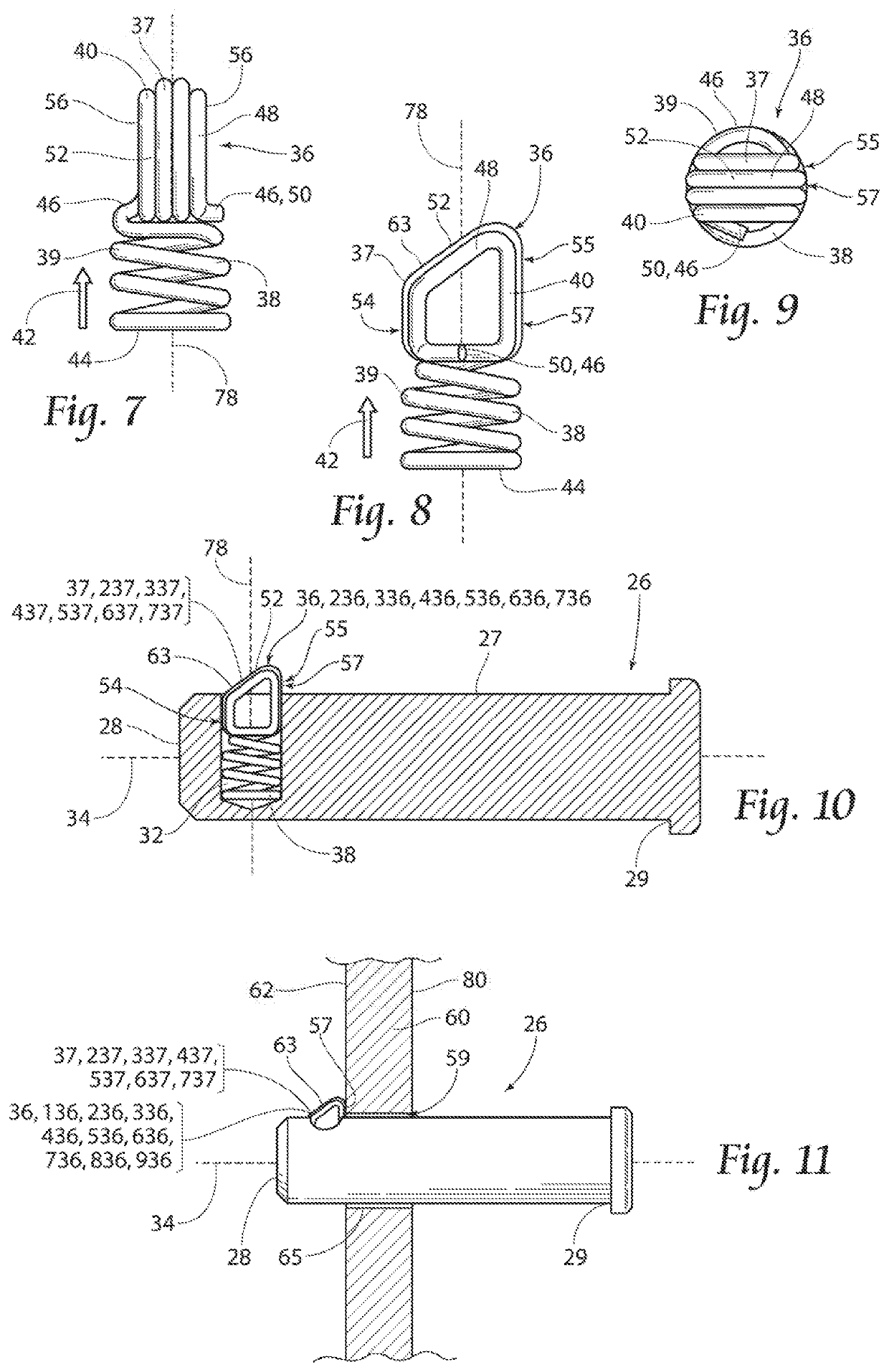 Self-locking pin