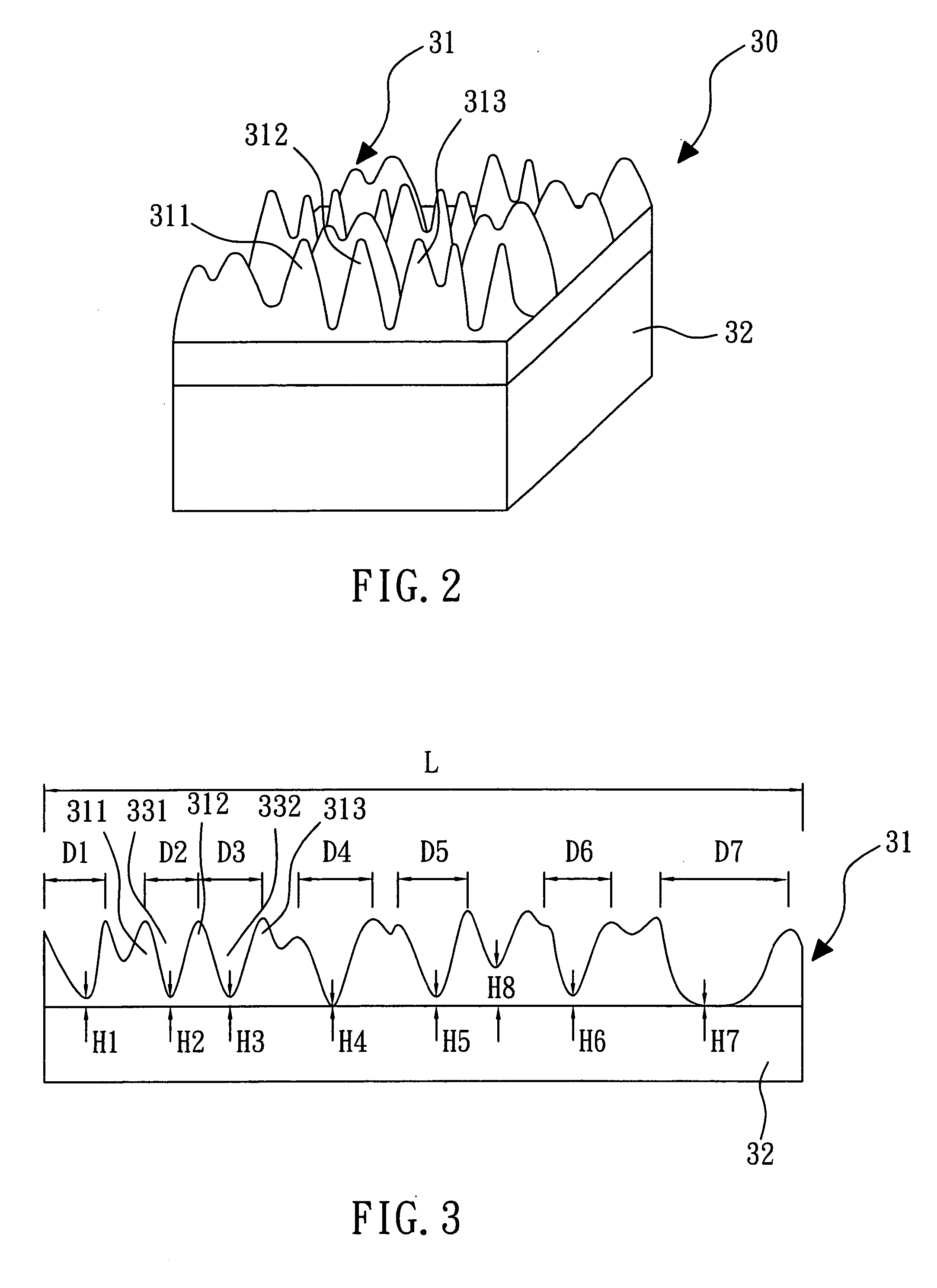 Light-emitting element with porous light-emitting layers