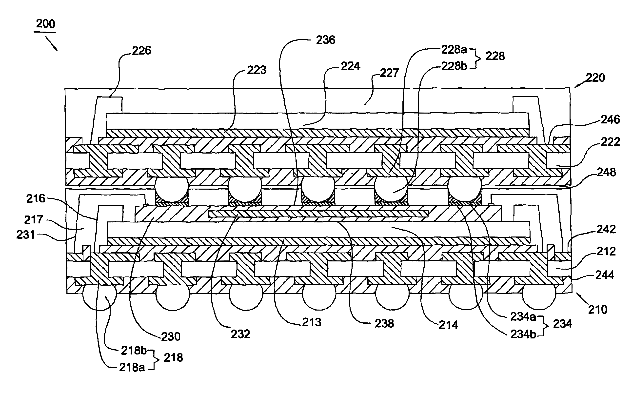 Package-on-package device, semiconductor package and method for manufacturing the same