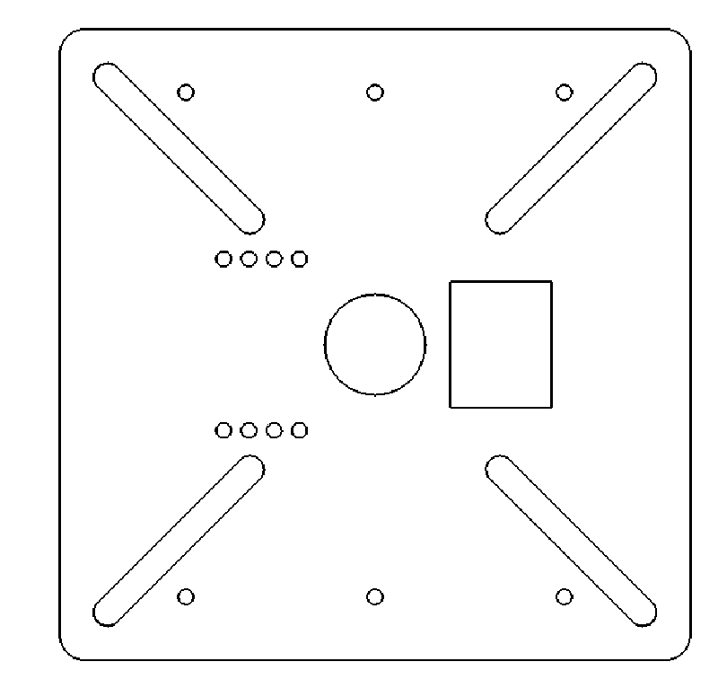 Detection device of contact stress distribution