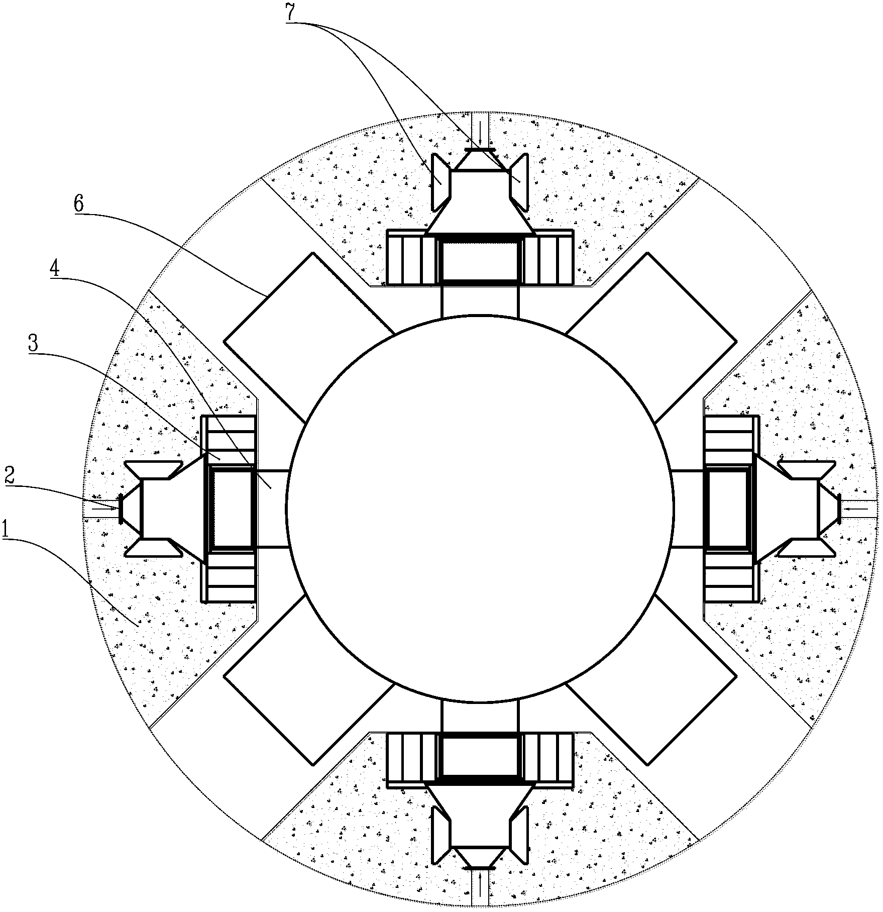 Modularized seat support for reactor pressure vessel