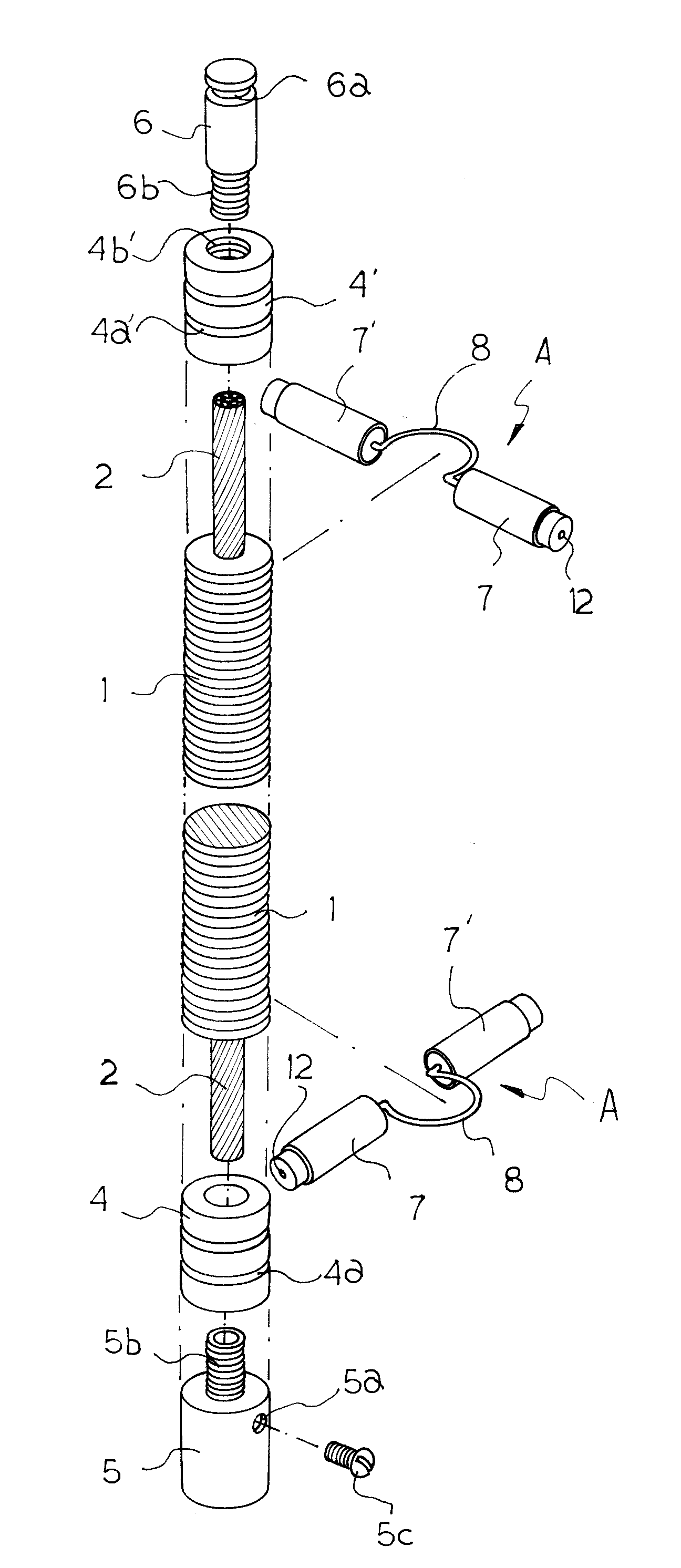 Grounding Wire Structure Having Stainless Steel Covering and Method of Manufacturing the Same