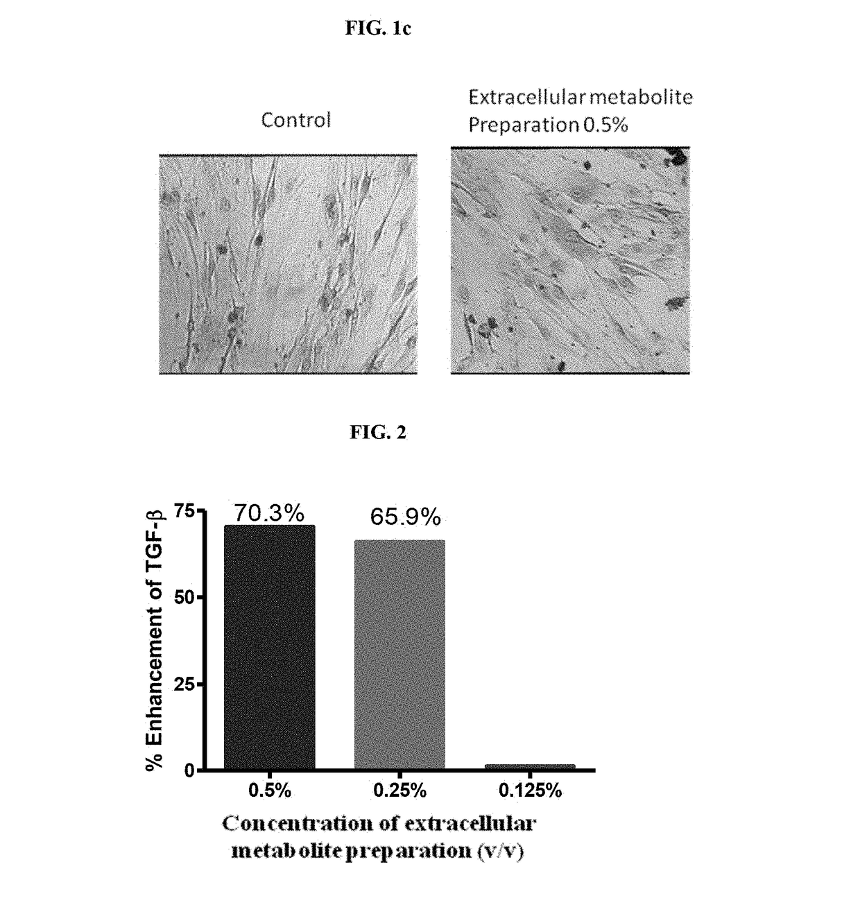 Hair care compositions containing extracellular metabolite preparation from bacillus coagulans