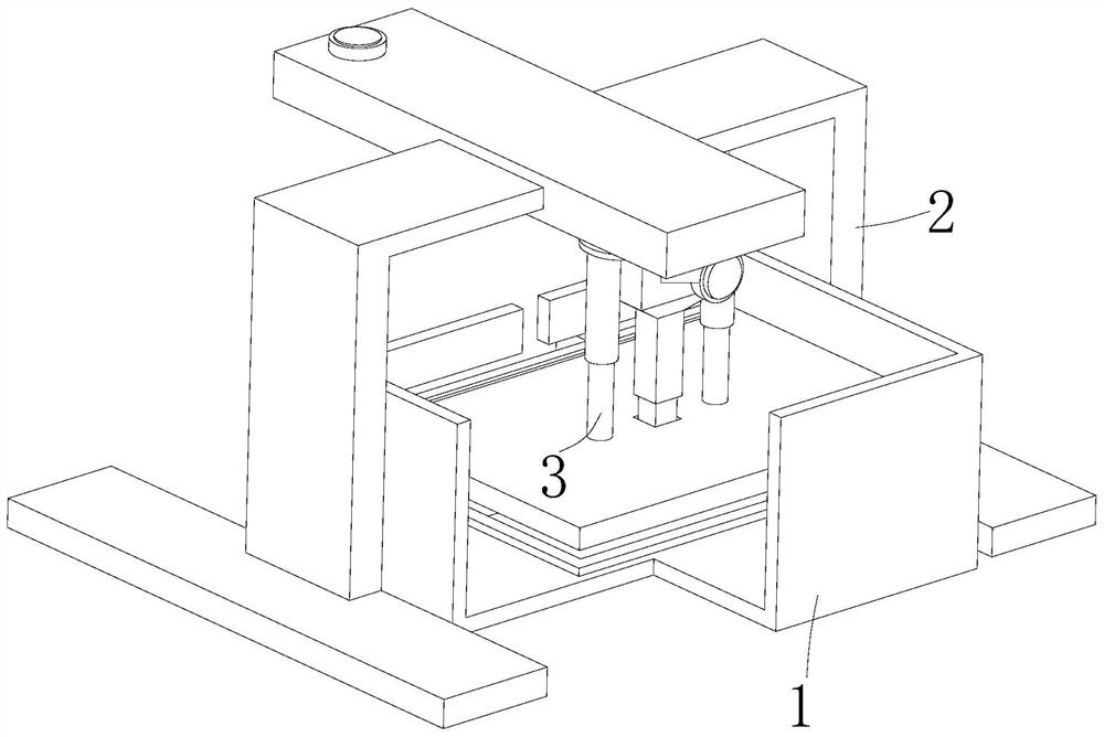 Electromechanical automatic glass etching and coating device