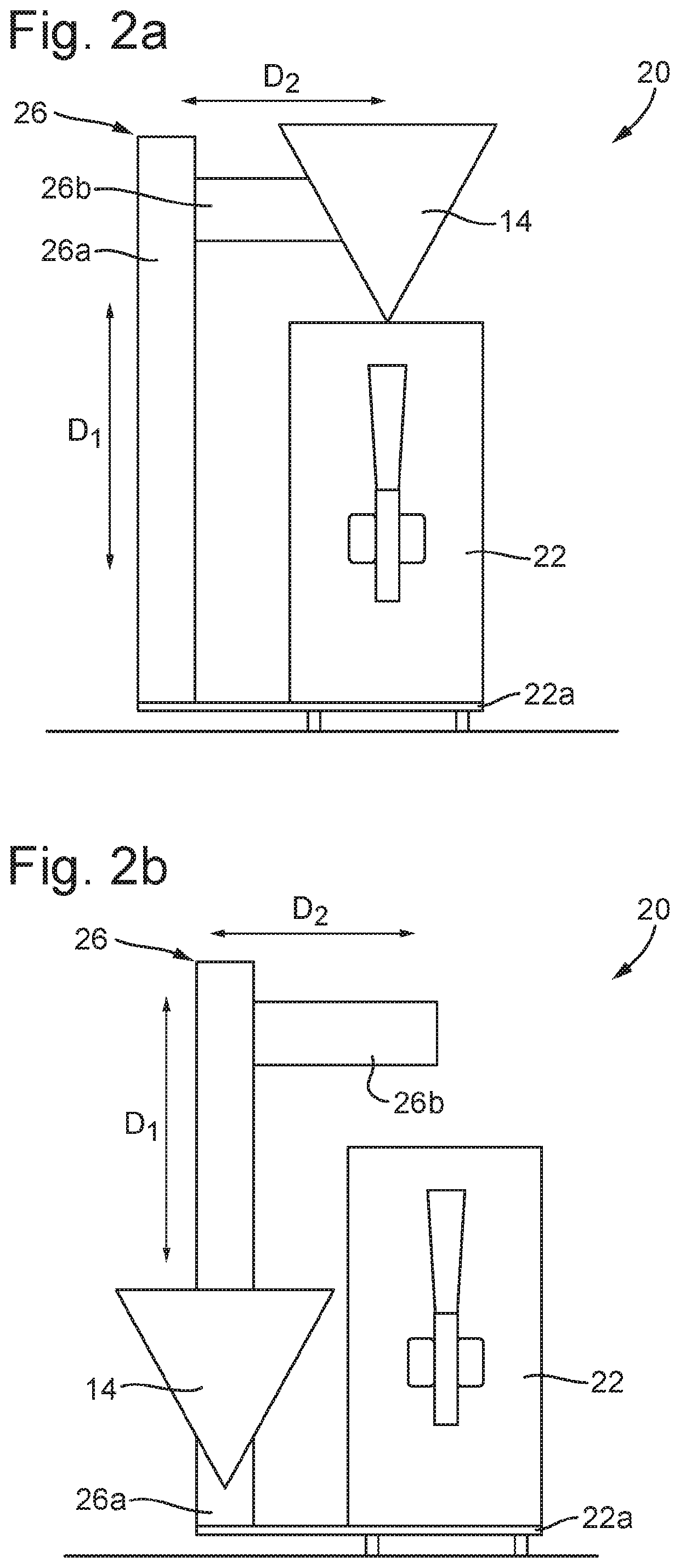 A lifting apparatus for a packaging system, a packaging system with said lift and methods of operating said system to install a feed device to or to remove a feed device from a packaging machine