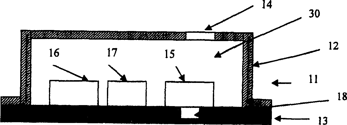 Miniature device for packing silicon microphone