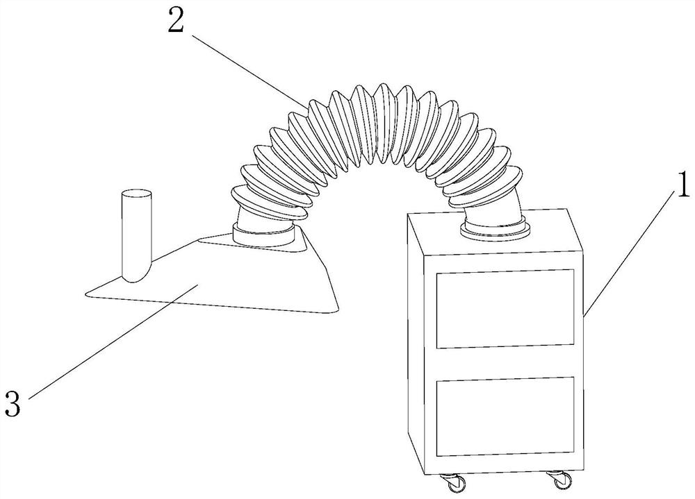 An environmentally friendly welding fume purifier