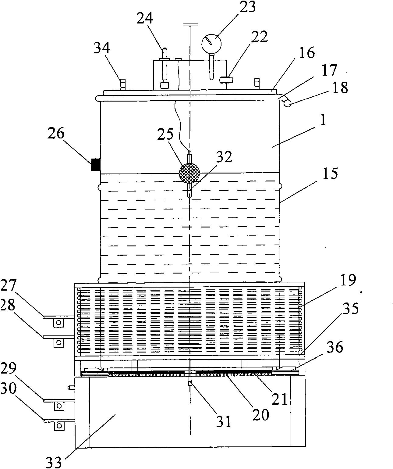 Solvent recovery method and device for organic solvent-containing dye and coating waste