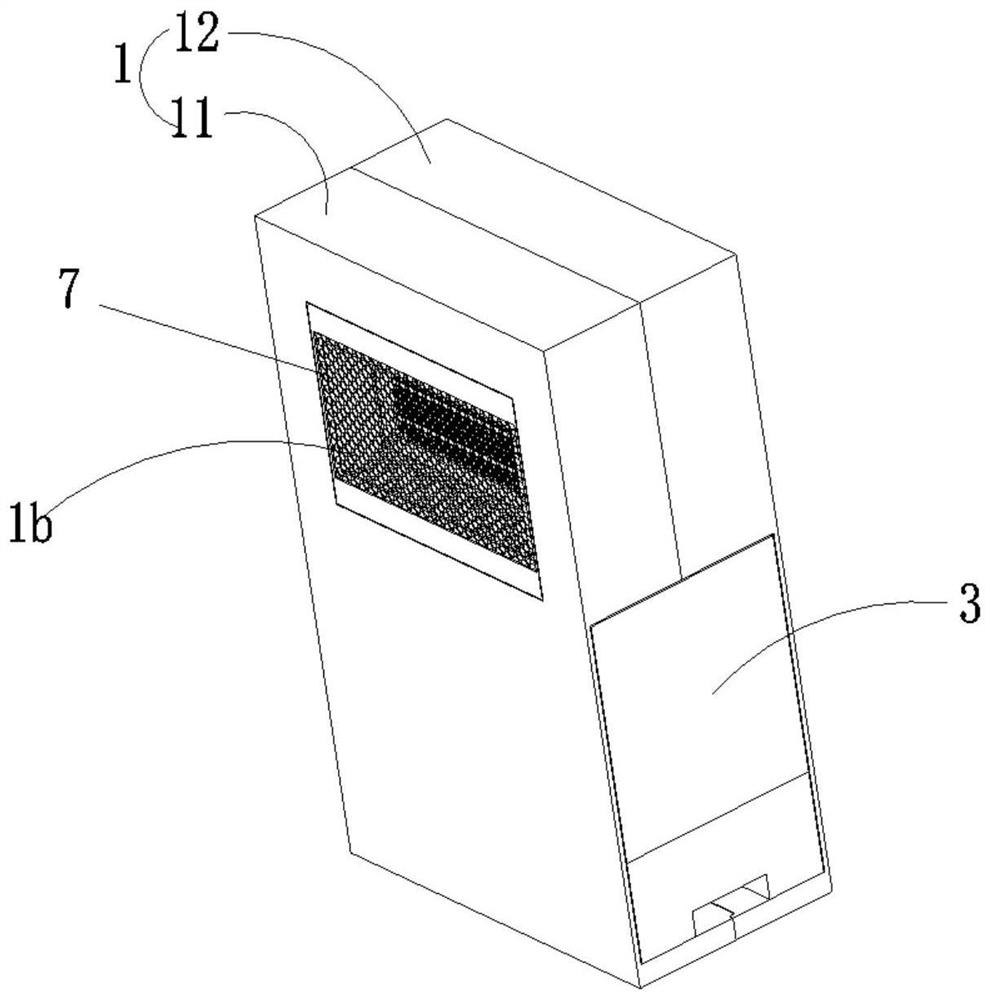 Double-fan-blade humidifying heater