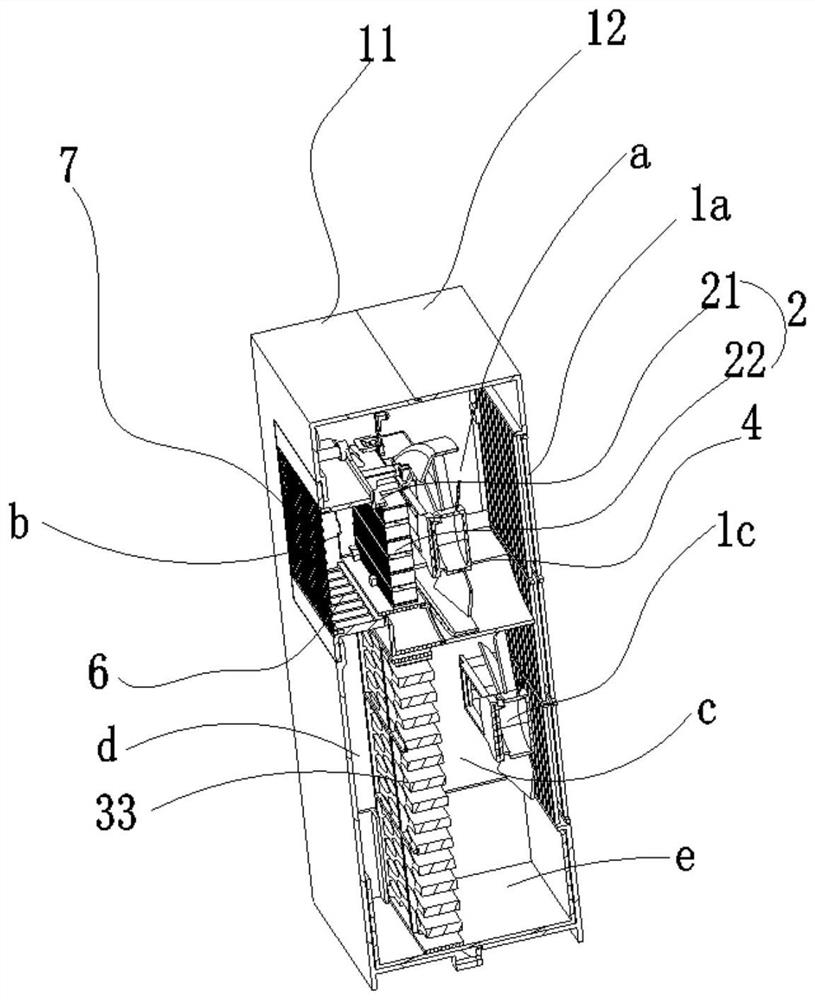 Double-fan-blade humidifying heater