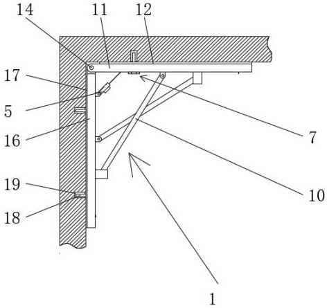 Civil engineering building structure reinforcing device