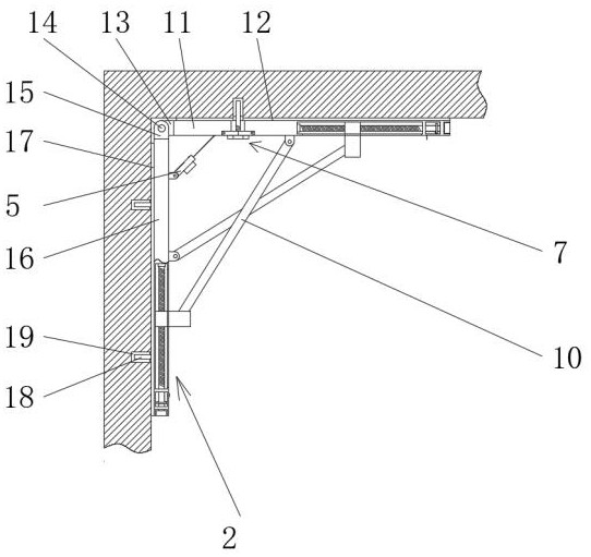 Civil engineering building structure reinforcing device