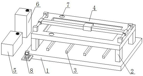 Wooden door with air humidifying and purifying functions and preparation process thereof