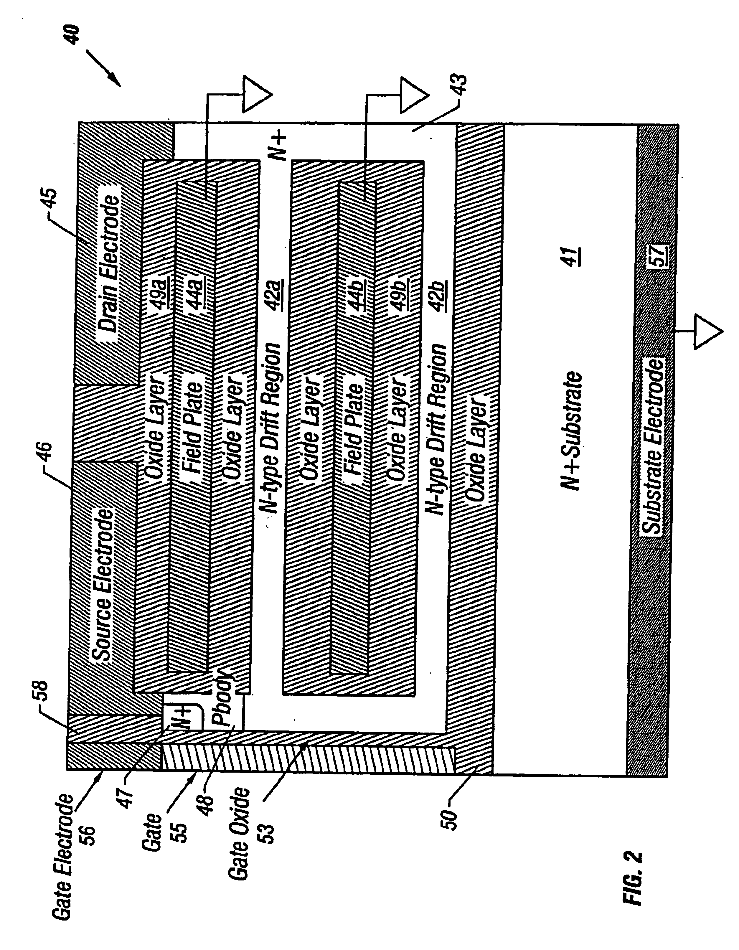 Method of fabricating a high-voltage transistor with a multi-layered extended drain structure