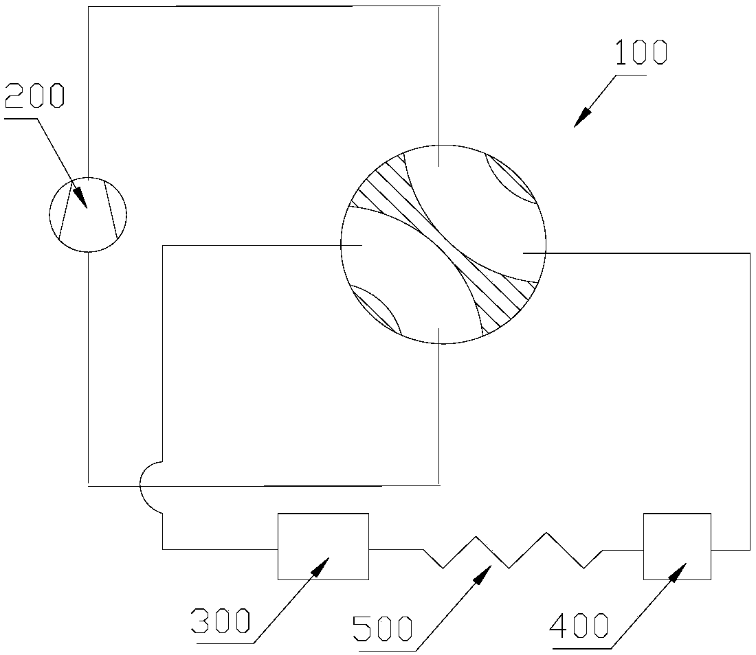 Rotary reversing valve