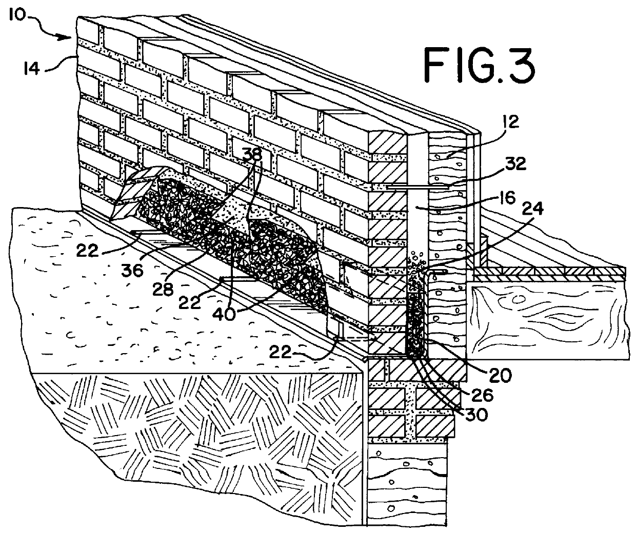 Mortar and debris collection device and system