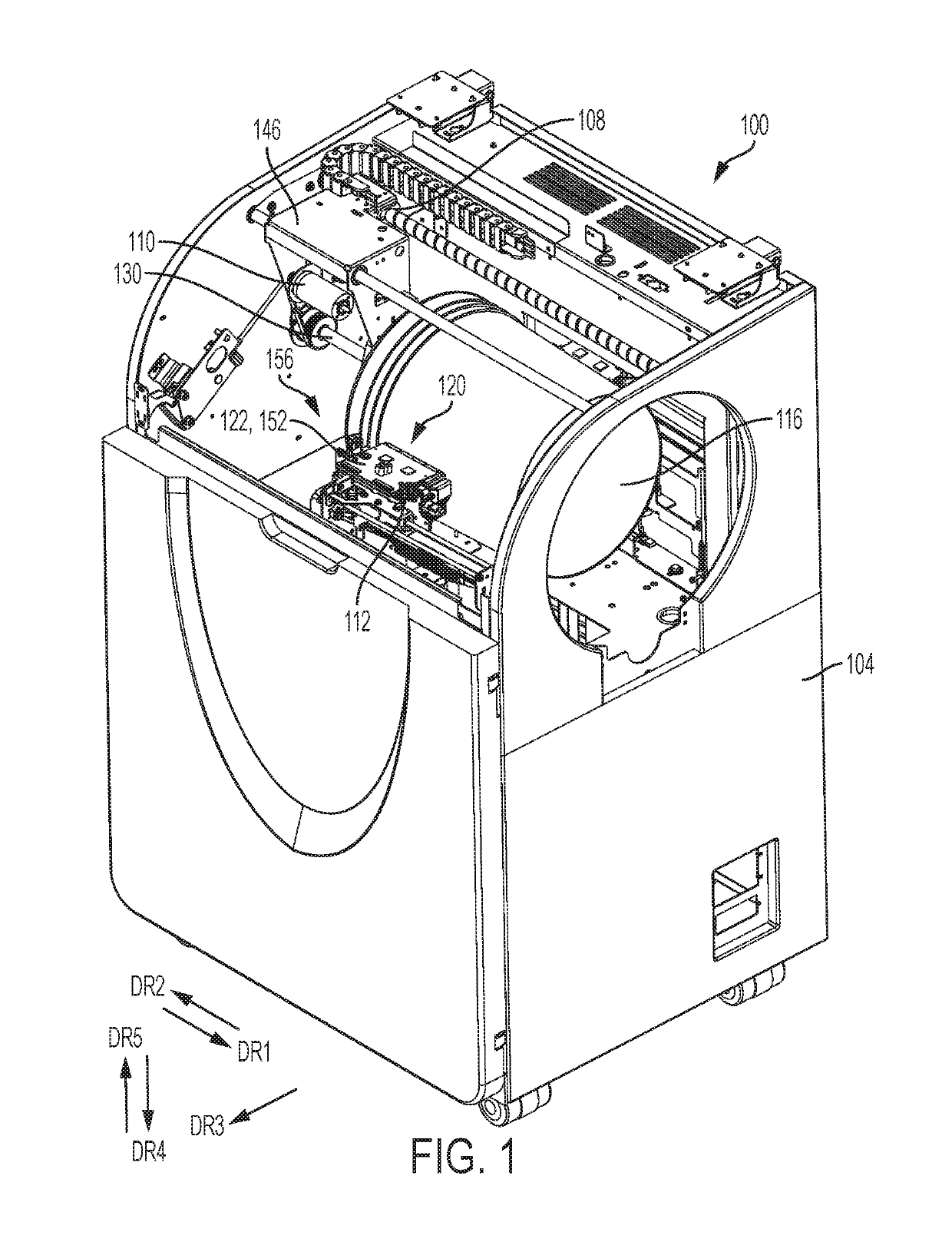 System and method for producing an image on an article