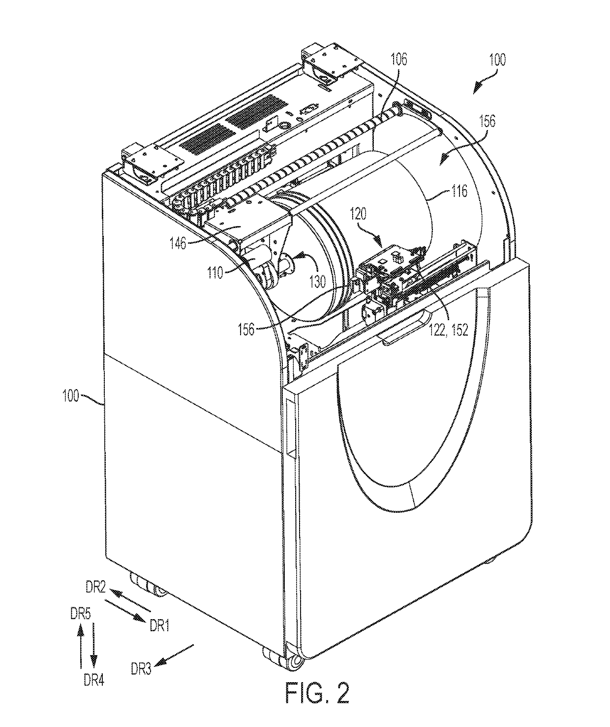 System and method for producing an image on an article