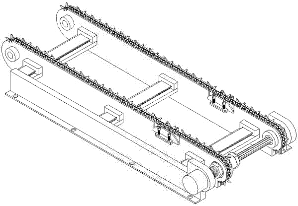 Popular type conveying device