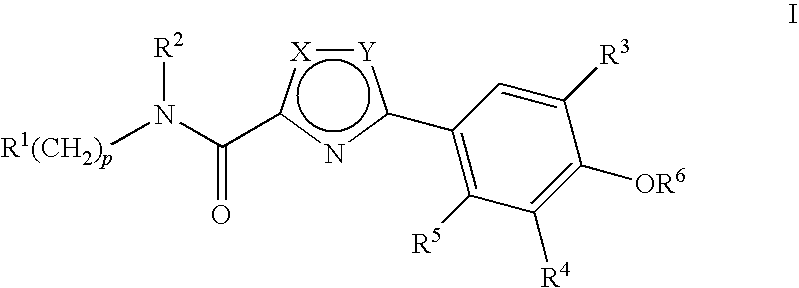 Compounds, compositions and methods comprising oxadiazole derivatives