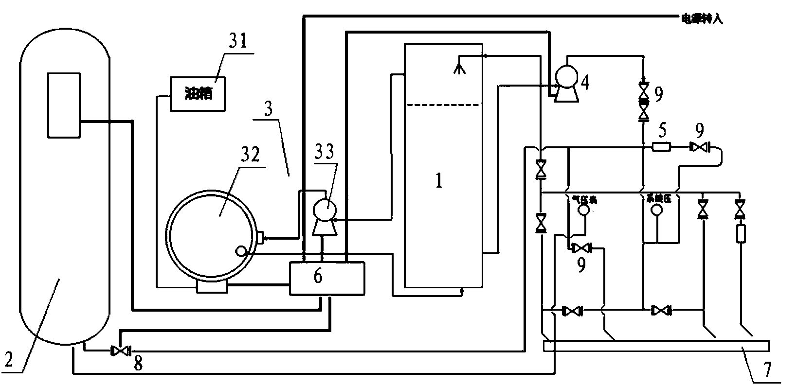 Movable skid-mounted chemical and physical combined dirt cleaning device for oil field