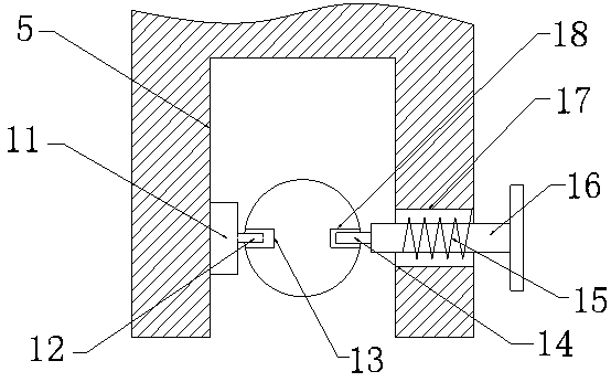 Lineation pin for machining of numerical control milling machine