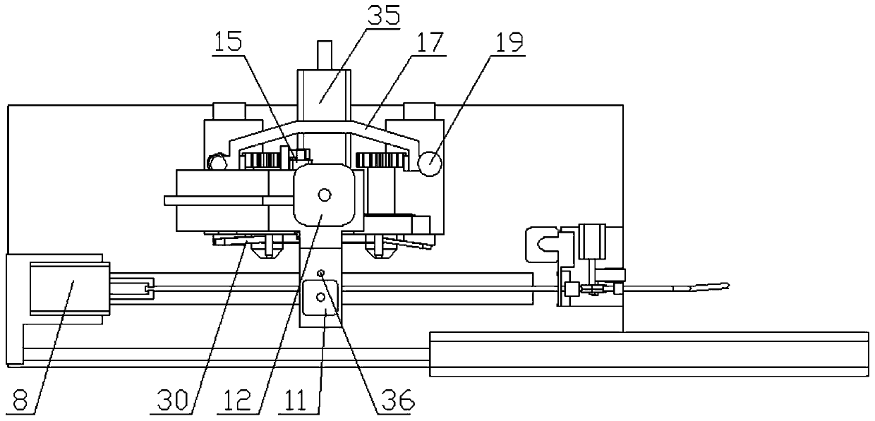 Bowknot rope automatic forming machine for shoemaking