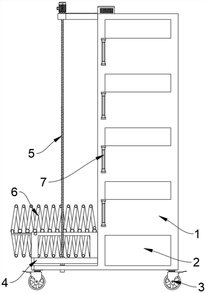 Multi-station expandable equipment based on plastic injection mold transportation