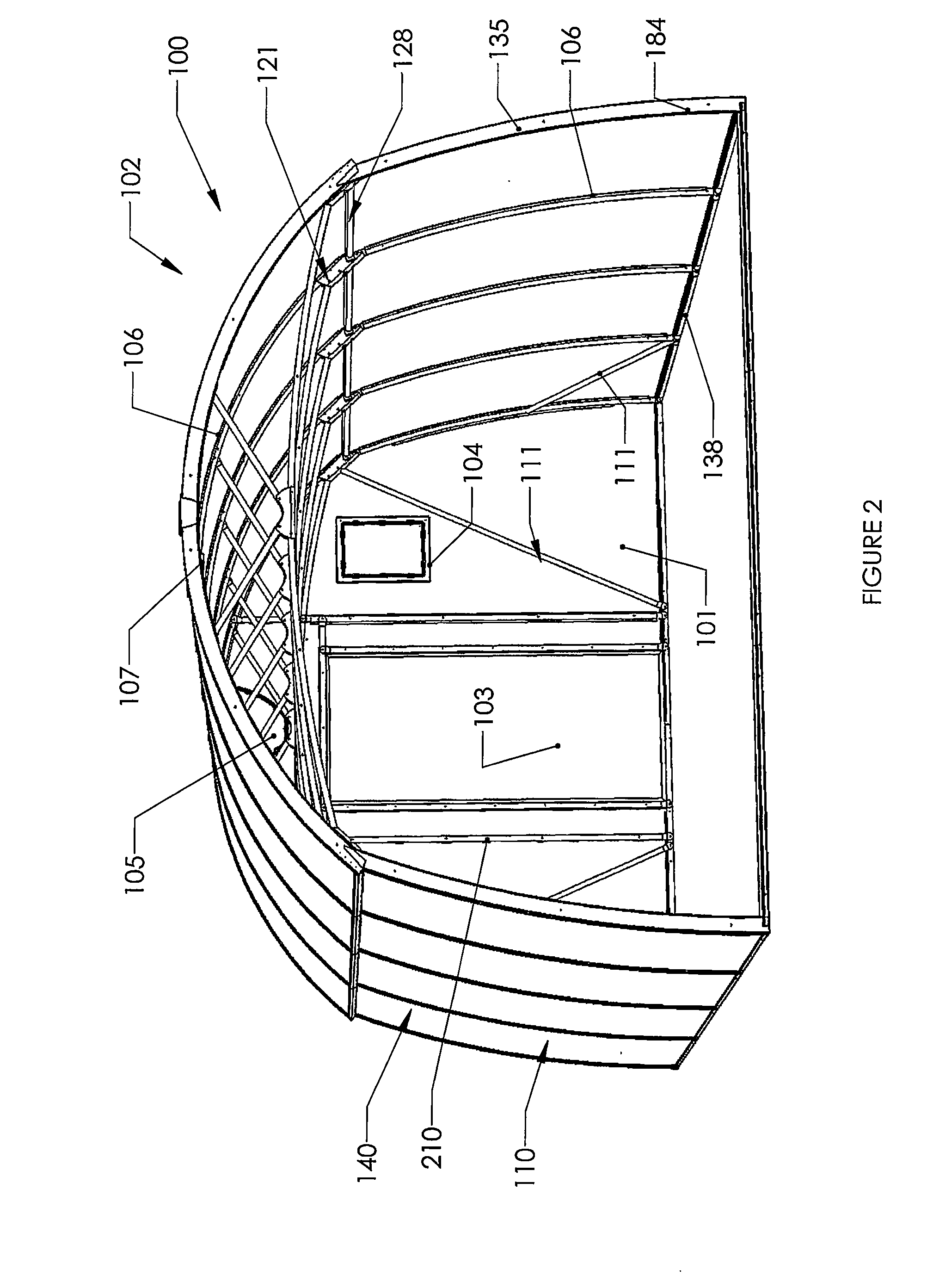 Panel Building Component and Building Shelter